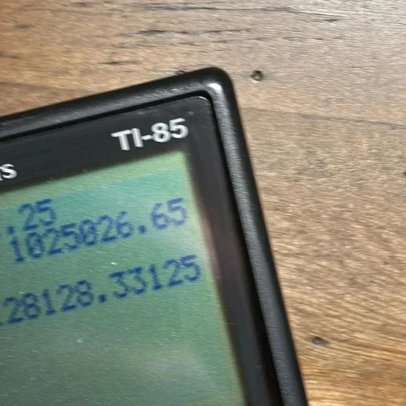 TEXAS INSTRUMENTS Ti85 Graphing Calculator in Black •WORKS!• Includes Cover! - Picture 9 of 16